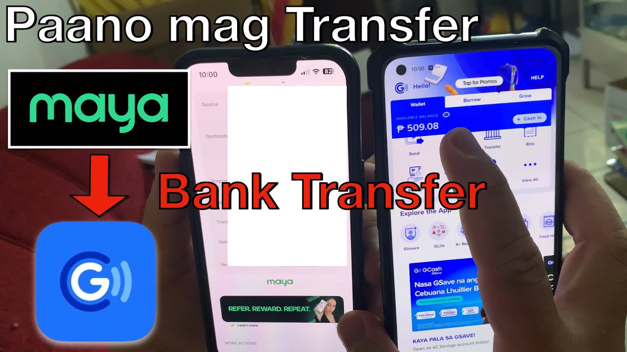 Mag Transfer Option Paano mag transfer Maya to Gcash | Bank Transfer | Send Money - YouTube
