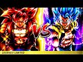 SUPER SAIYAN 4 GOGETA VS GOGETA BLUE - Dragon Ball Legends