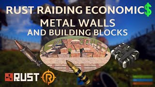 Rust Raiding Economics - Metal walls and building blocks