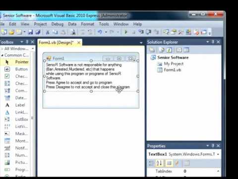 How to create Multiple Application in ONE! VB 2010 Part 1