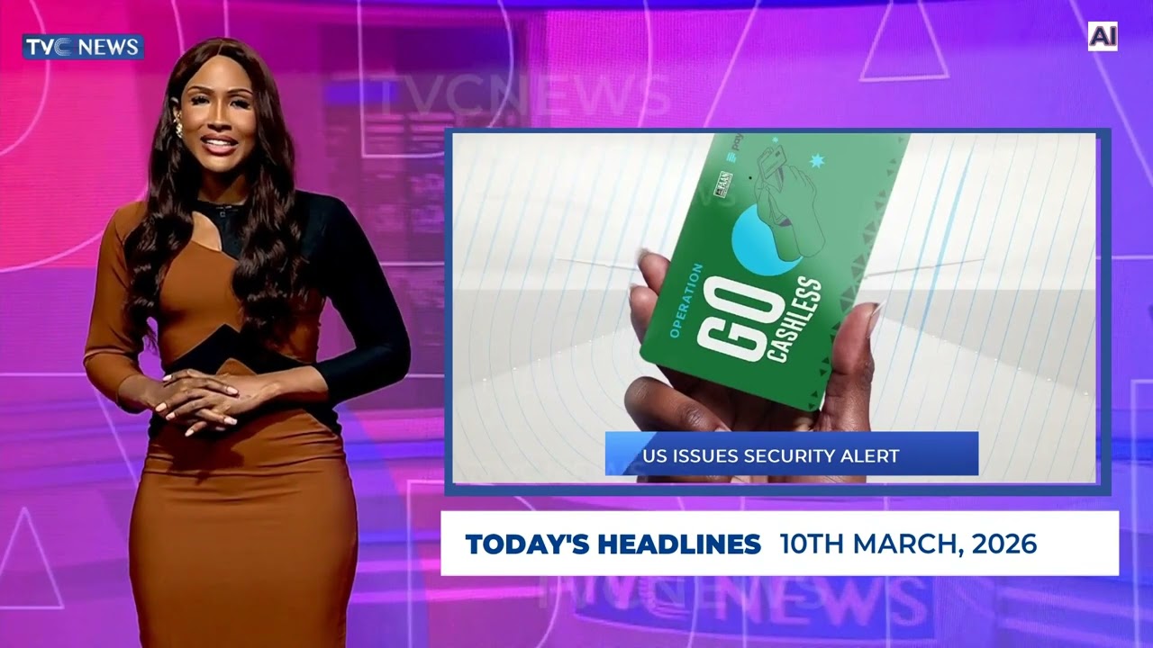 TVC News AI English Headline News | 10th March, 2026