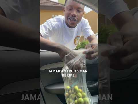 Jamaican fruits man