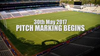 Croke Park Pitch Renovation for Championship 2017