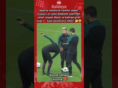 😂Arda-Neymar-Messi-Suarez! #ardaturan #shorts #messi #neymar #youtubeshorts #viral #keşfet #osimhen