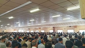 صلاة الجمعة اليوم في السليمانية القارئ عمر عبدالله سلطان ما تيسر من يس