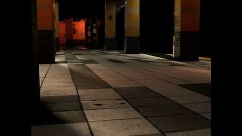 Subway scene (blender test)