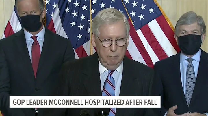 Spokesman: GOP leader McConnell hospitalized after fall