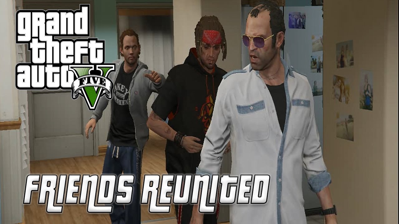 Grand Theft Auto V Gameplay Walkthrough Mission 21 - Friends Reunited ...