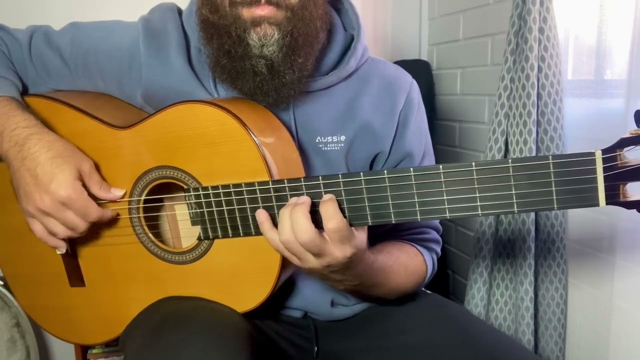 Falseta por Alegrias Antonio Rey (Picado)|aprende esta escala por Alegrías