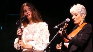 Lana Del Rey &amp; Joan Baez, &quot;Diamonds and Rust&quot; &amp; &quot;Don&#39;t Think Twice, It&#39;s All Right&quot; - Oct. 6, 2019