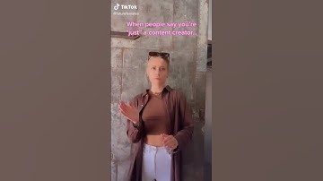 POV: You’re a content creator and you get asked all the time ‘do you even work?’ 😂✋