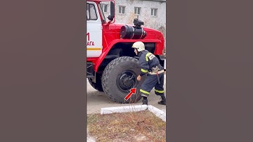 How do firefighters do it so fast 😱#shorts
