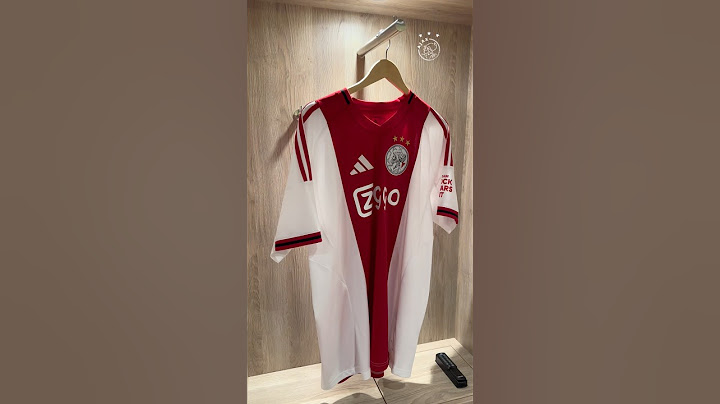 The new Ajax home kit in full flow ❤️
