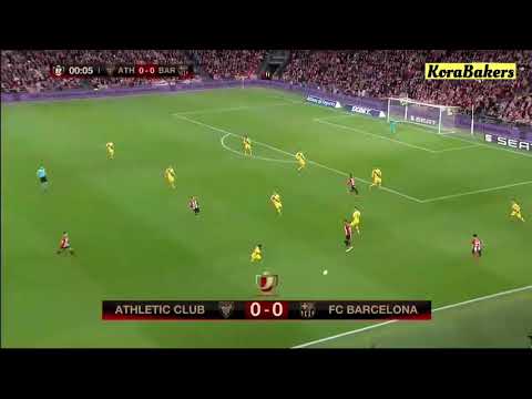 خلاصه بازی بارسلونا و 0 1 اتلتیکو بیلبائو