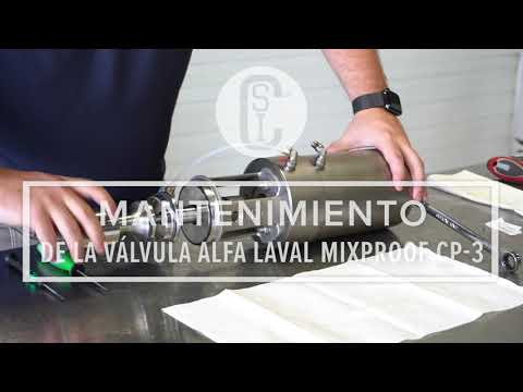 Mantenimiento de la válvula Alfa Laval Mixproof CP-3