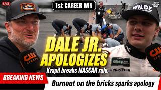 Dale Jr APOLOGIZES After Kvapil's Wild Bricks SCANDAL!