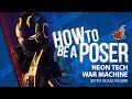 Neon Tech War Machine Sixth Scale by Hot Toys | How to Be a Poser