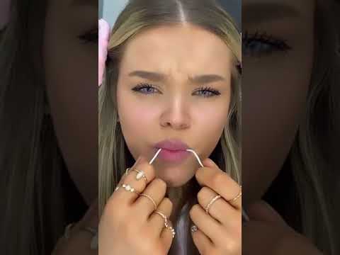 Veronika Zolotova eats a cable