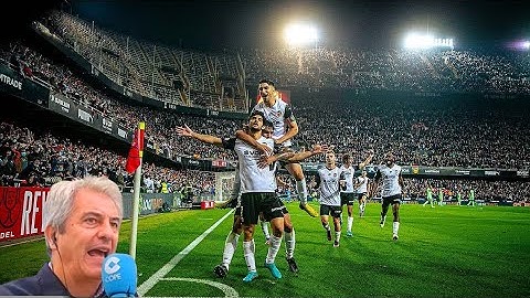 Así narró la locura valencianista Manolo Lama en la semifinal de Copa del Rey contra el Athletic