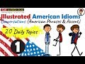 Illustrated American Idioms Lesson 1 (Health problems)