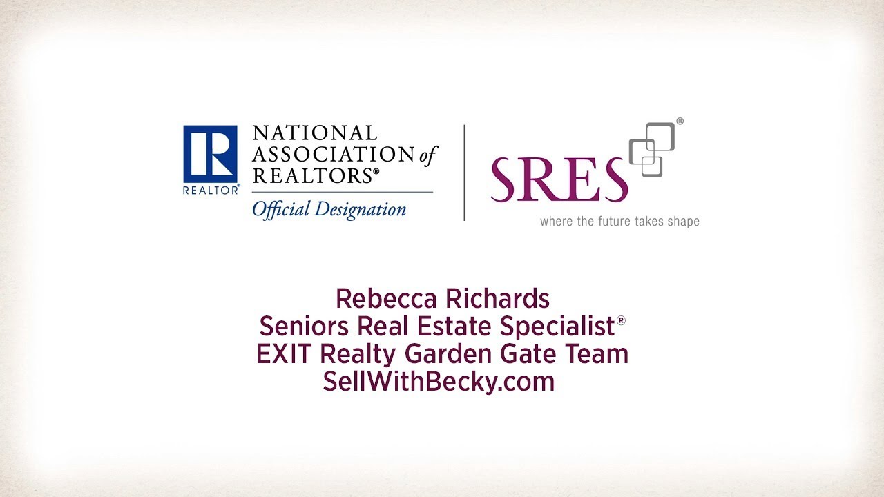 Rebecca Richards Seniors Real Estate Specialist Youtube