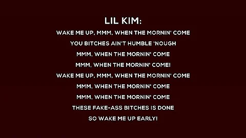 Remy Ma ft Lil Kim - Wake me up (Lyrics)