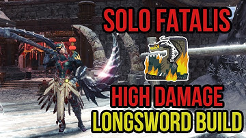 Fatalis Longsword Guide - 2X Head Break and Solo (No Fatalis armor)