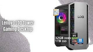 Lenovo LOQ Tower Review | Ryzen 7 8745HX + RTX 5060 Ti Beast!