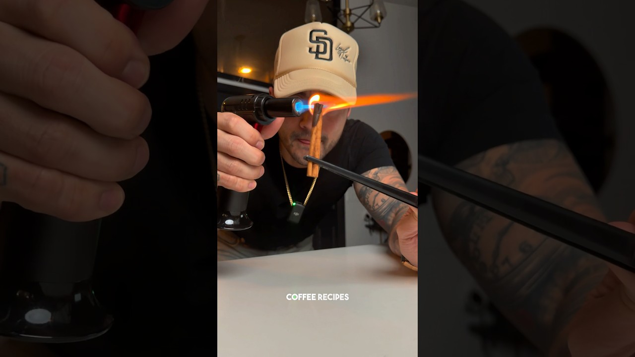 Кофе с копченой корицей