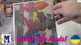 Comic Con Finds!  Silver Age Spider-Man & Bronze Age TV/Movie/Cartoon Comics!