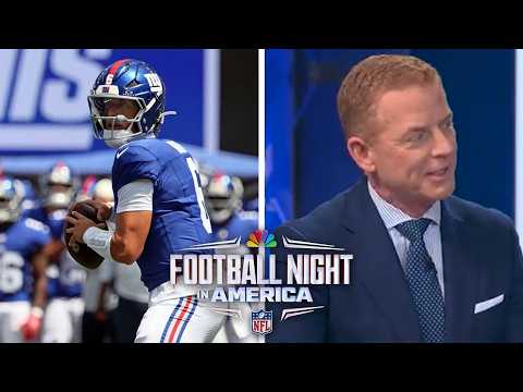 John Harbaugh-led New York Giants ready for test against Dallas Cowboys | FNIA | NFL on NBC