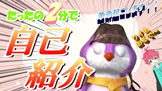 「【自己紹介】200本目の動画で自己紹介する男なのです。【新人Vtuber】」のサムネイル