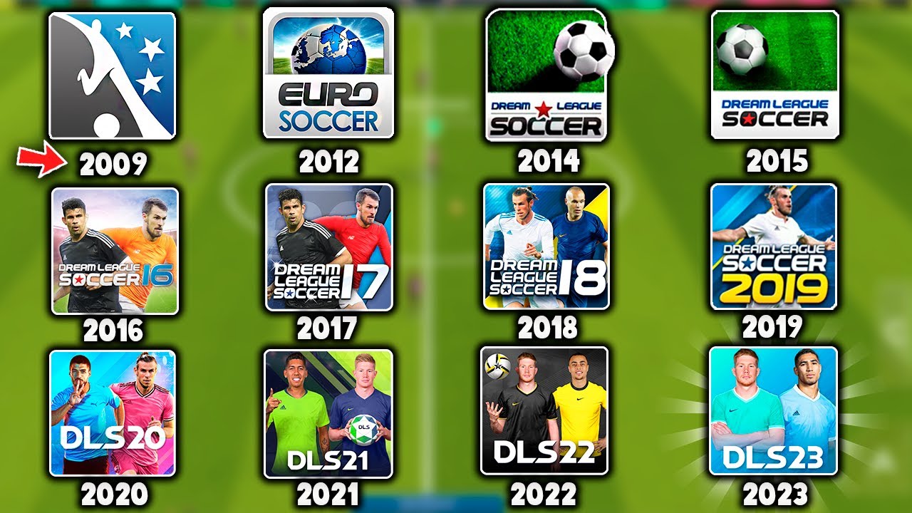 EVOLUTION OF DREAM LEAGUE SOCCER (DLS 14, 15, 16, 17, 18, 19, 20, 21, 22) 