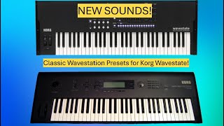 Classic Korg Wavestation Presets Reimagined for the Wavestate