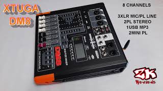Part 1 Xtuga DM8 Mini Digital Mixer