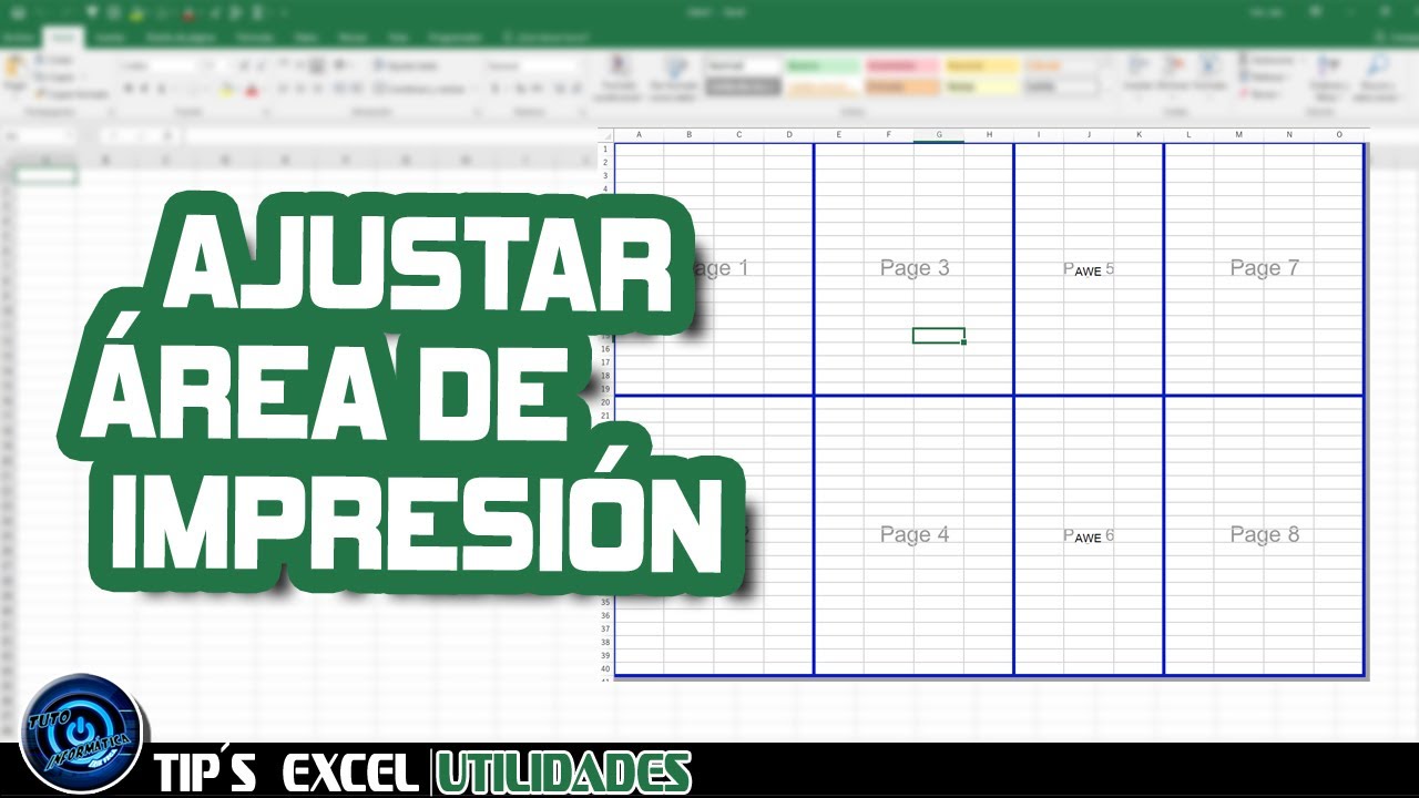 IMPRIMIR TODO EN UNA SOLA HOJA | EXCEL - YouTube