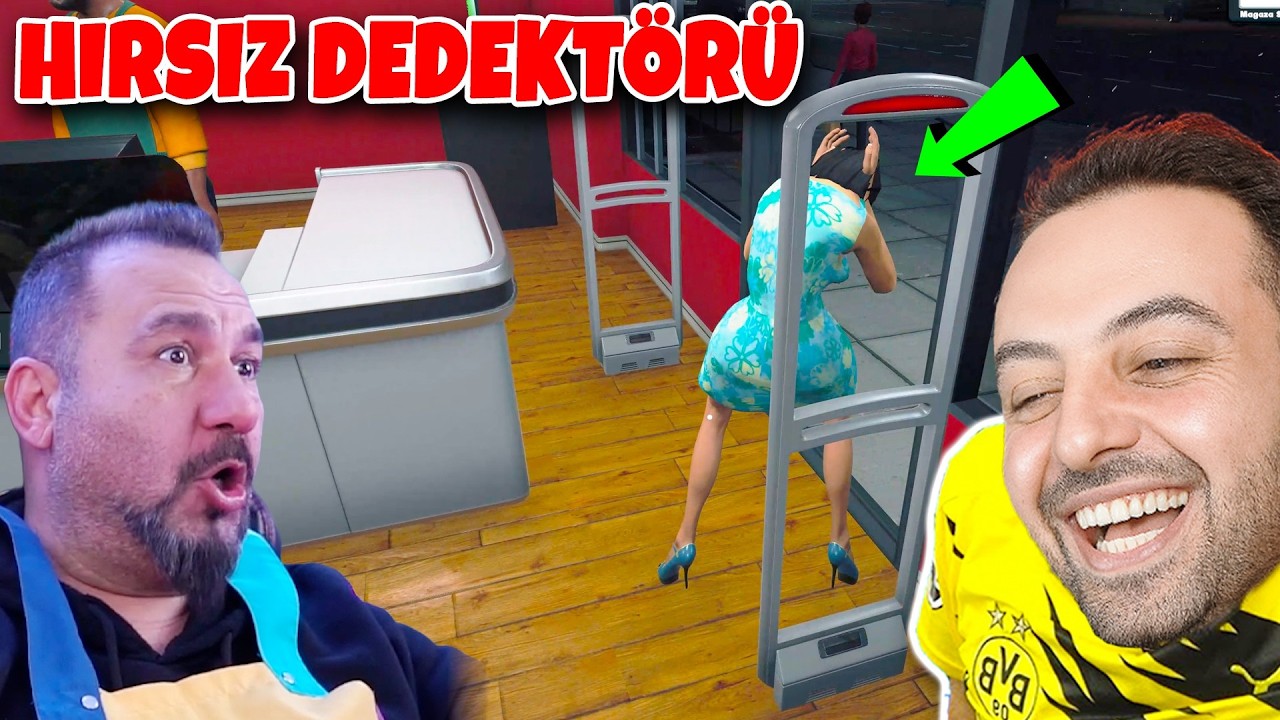 SÜPER MARKETE HIRSIZ  DEDEKTÖRÜ ALDIK! | SUPER MARKET SİMULATOR OYNUYORUZ 3. BÖLÜM