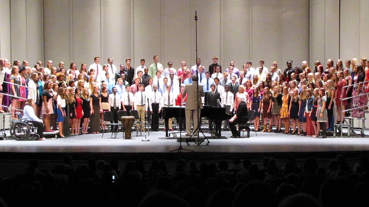 New Hanover AllCounty High School Chorus "Somewhere" From West Side