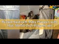 Review Jaobeem Baby Playpen with Mat, 50x50 Inch Playpen with Mat Waterproof for Babies and Toddlers