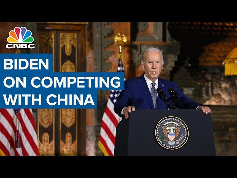 President biden: u. S. Will compete vigorously with china, not looking for conflict