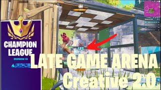 LATE GAME ARENA MENACE! CREATIVE 2.0 Fortnite Chapter 4 Season 2