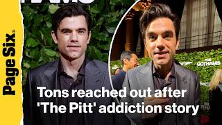 Patrick Ball feels “very honored” after receiving messages about his character’s addiction story