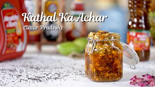 Kathal Ka Achar | Raw Jackfruit Pickle Recipe | North Indian Jackfruit And Mango Pickle Recipe