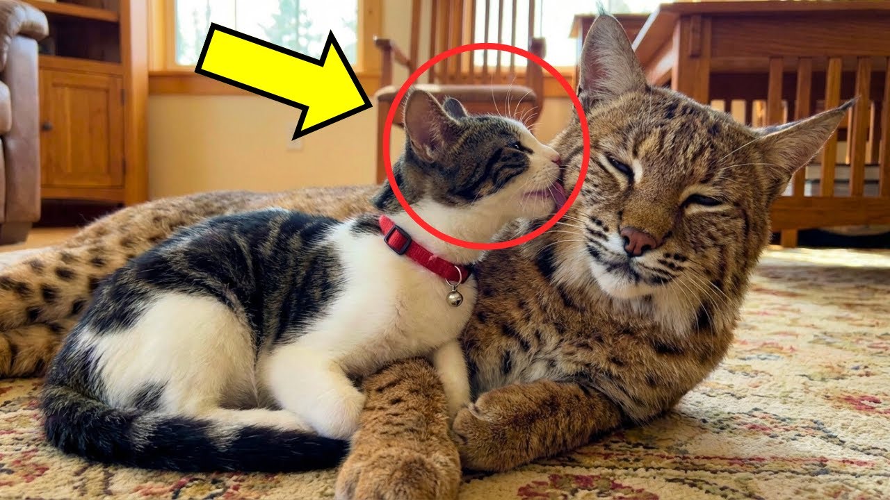 The Frozen Bobcat Was Supposed To Stay One Night... Then My Cat Did THIS!!