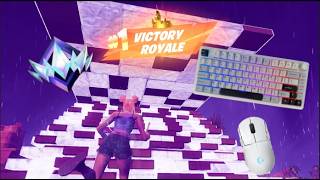 Aula F75 PRO ASMR 😴 OG Ranked Reload Gameplay ⭐ Satisfying Keyboard Fortnite 200FPS Smooth 4K