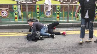 EDITED:  Korean Street Fight in Gangnam