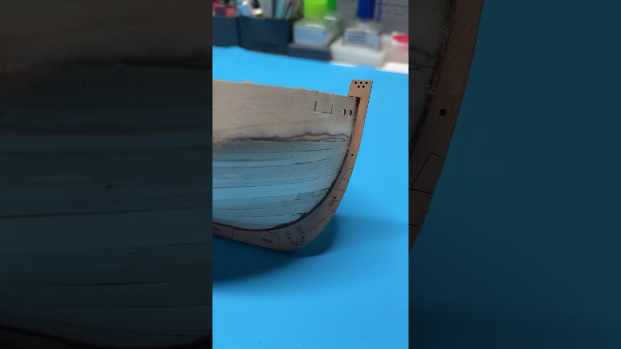Wooden ship modeling for absolutely beginners continues next Monday