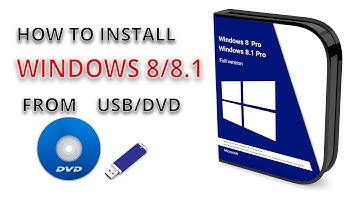 How to Install Windows 8 or 8.1