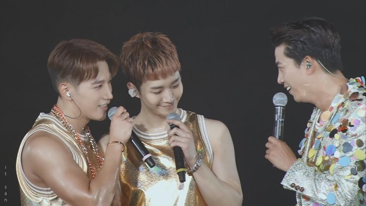 투피엠 콘서트 중 WOW 노래 소개 이후 토크 talk  이준호 JUNHO