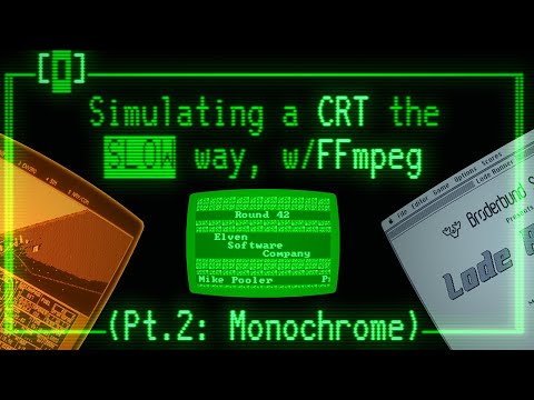 CRT Simulation with